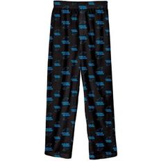 Polyester Pyjamases Outerstuff Youth Black Carolina Panthers Team Color Printed Pajama Pants