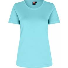 Dame - Grøn T-shirts ID 0508 Interlock T-shirt dame-Mint-3XL