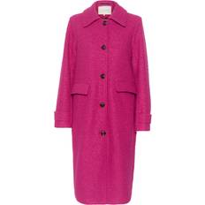 Pink Frakker Kaffe KAannelise Frakke Pink Damer
