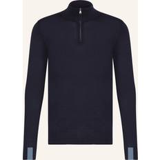 MMGAdam Soft Zip Turtle Neck Knit, Navy