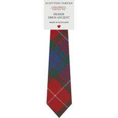 Red Suits Children's Clothing I Luv LTD Boys wool tie in scottish woven fraser dress ancient tartan