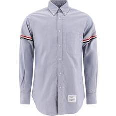 Thom Browne Grosgrain armband shirt blue