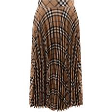 Burberry Nederdele Burberry Nederdel Dame Uld - Grøn