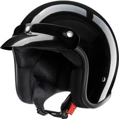 RB-710 Jet Helmet - Black