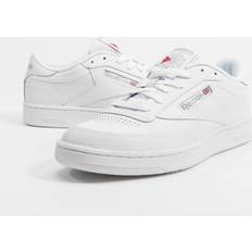 Reebok Mies - Valkoinen Kengät Reebok Club C 85 - White/Sheer Grey