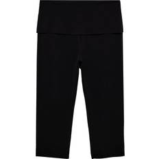 Mango Collant Mango Leggings capri noir - Femme