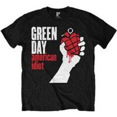 American Idiot Band Logo Kids T Shirt Black 5-6 Years