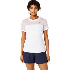 Corto Tops Asics Camiseta Mujer Court - Blanc