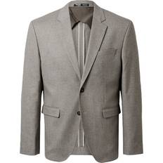 Selected Regular Fit Blazer Beige