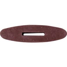 Pair Of Stoppers For Rubber Reins - Marron
