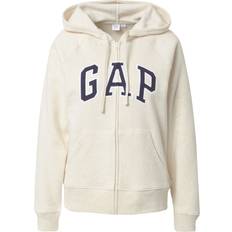 GAP Overdele GAP Sweatjakke - Creme/Navy/Hvid