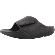 Oofos Ooahh Sport Flex Sandal Unisex Matte Black (15 17)