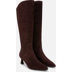 Natural High Boots Naturalizer Deesha Narrow Calf Knee High Boots - Mahogany