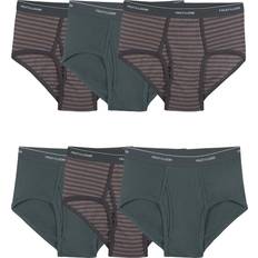 Fruit of the Loom Vita Kläder Fruit of the Loom 6-Pack Stripes/Solid Fashion Brief 6P4619