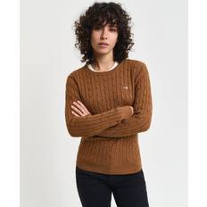 Gant Elastan/Lycra/Spandex Tröjor Gant Stretch co cable crew