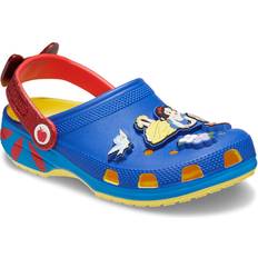 Sandals Crocs Classic Snow White Youth Girls' (11-3) Clog Blue (12 M)