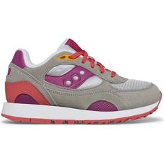 Running Shoes Saucony Shadow 6000 Sneaker, Grey/Purple/Coral, Unisex Big Kid