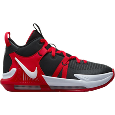 Nike LeBron Witness 7 Bred GS - Black/University Red/White