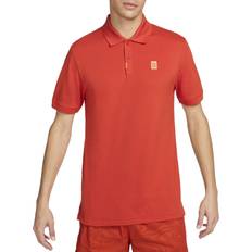 Nike Orange Pikétröjor Nike Nike Dri-fit Heritage Slim Polo Herrar Orange