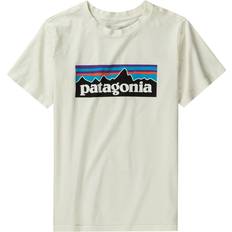 Patagonia P-6 Logo T-Shirt - Birch White