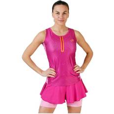 Rosa Singleter Bullpadel Ebene Pink, Female, Tøj, Tops, Padel, Lyserød