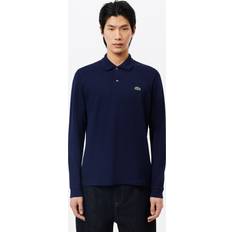 Lacoste Men's Classic Fit Long-Sleeve L.12.12 Polo Shirt Navy Blue