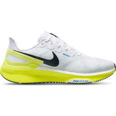 Nike Mens Nike Air Zoom Structure 25 Mens Running Shoes Cyber/White/Black 06.5