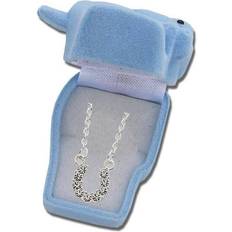 Children Jewelry AWST Int'l Rhinestone Horseshoe Necklace with Horse Head Gift Box