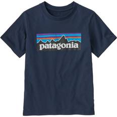 Patagonia Tops Patagonia Kids' P-6 Logo T-Shirt, Large, Blue