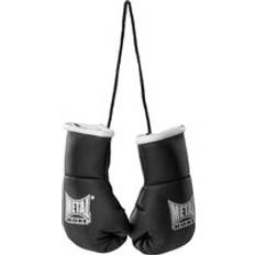 Boxningshandskar Kampsportshandskar på rea Metal Boxe Mini Doppelhandschuhe Unisex Erwachsene, Schwarz, Einheitsgröße