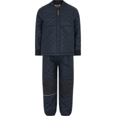 24-36M Vintersæt CeLaVi Børne Termosæt m. fleece Dark Navy