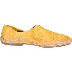 Gule Loafers Moma Skinnloafers for Kvinner Yellow