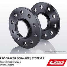 Eibach Pair Of 15mm Black Wheel Spacers M12x1.5