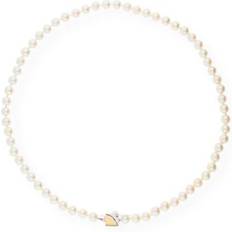 JuwelmaLux Necklace - Gold/Silver/Pearls/Diamond