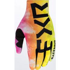 FXR Pro-Fit Air Colored Motocross Handschuhe, pink-gelb, Größe für Männer