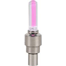 Dechoicelife (a-Red) LED Bicycle Lights Waterproof Neon Bike Wheel Spoke Light Tyre Tire Valve Dust Caps Motorcycle Safety Warning Lamp For MTB Road