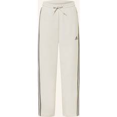 Beige - Mujer Pantalones Essentials 3-Stripes Open Hem - Beige