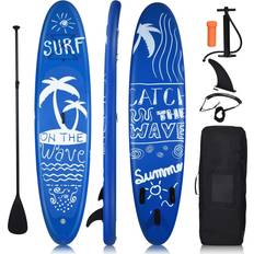 SUP-Sets Costway 335 x x Aufblasbares SUP Board, mit Paddel