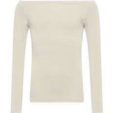 Viskos Blusar & Tunikor Barnkläder Rosemunde Viscose Long Sleeve Off Shoulder To - Vit