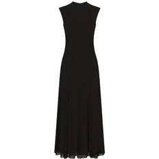 Clothing Dolce & Gabbana Light viscose calf-length dress black