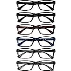 Reading Glasses on sale Opulize Pep Reading Glasses 6 Pack RR92-112377