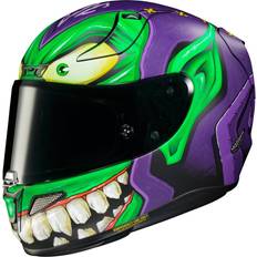 HJC RPHA Green Goblin Marvel Helm, lila, Größe für Männer