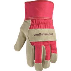 Pink Work Gloves Wells Lamont Women's Outdoor Work Gloves Red pk