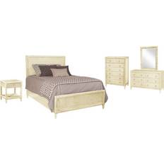 Blue Bed Packages Monterey Standard 5 Piece Bedroom Set - Bisque (Twin)