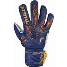 Blue Goalkeeper Gloves reusch Goalkeeper gloves Attrakt Solid Bleu