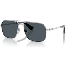 Burberry Herr Solglasögon Burberry Man BE3159 Solglasögon - Metall Silver/Grå