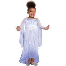 Disney Vestidos de fiesta Disney Kid's Frozen Elsa Snow Queen Adaptive Costume