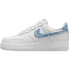 Nike Air Force 1 - White/Worn Blue Paisley