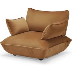 Fatboy Soffor Fatboy Sumo Loveseat Velvet Recycled Almond Brun Soffa