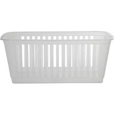 Whitefurze Handy Transparent 48 x 31 x 18 cm Basket